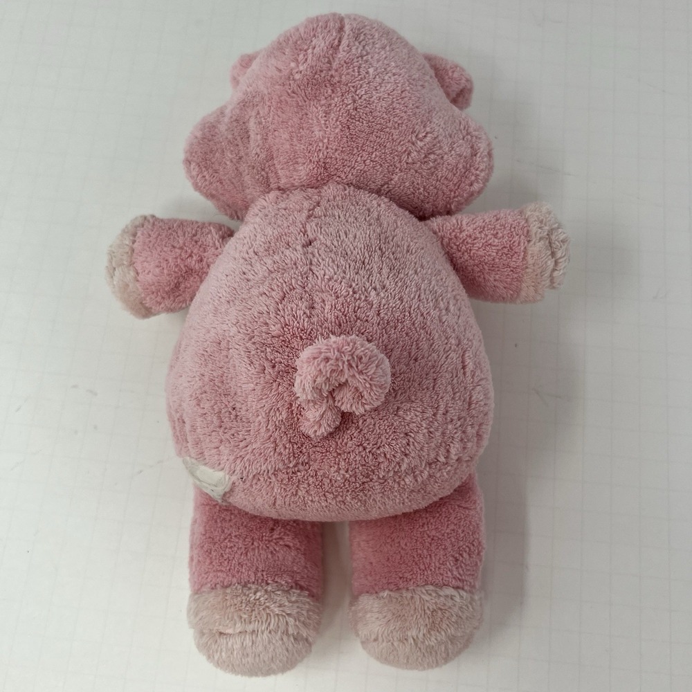 Rare Pink Pig Plush Stuffed Animal Floppy Toy Soft Vintage Collectible 8" - Picture 3 of 14
